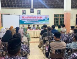 Pemerintah Desa Tawing Tulungagung Gelar Musrenbangdes, Kades: Tampung Usulan Demi Kemajuan Desa
