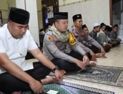 Kapolres Tulungagung Tarawih Bersama Santri Ponpes Al Falah Trenceng