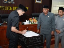 DPRD Trenggalek Setujui Ranperda Perubahan SOTK Menjadi Perda