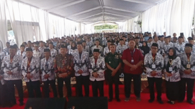 Kembali Pimpin PGRI Tulungagung, Muhadi,M.Pd Terpilih Secara Aklamasi