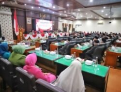 Bupati Trenggalek Ikuti Pidato Kenegaraan Presiden Prabowo Subianto Di Gedung DPRD