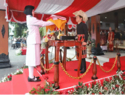 Pemkab Trenggalek Gelar Upacara HUT ke-80 RI
