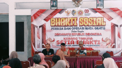 Gandeng Klinik Mata EDC Tulungagung, Karang Taruna Desa Bulus Gelar Bakti Sosial Untuk Masyarakat