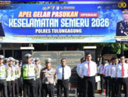 Polres Tulungagung Gelar Operasi Keselamatan Semeru 2026: Sasar Pelanggar Prosedural dan Edukasi Pengendara