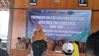 Panitia PAW Desa Purworejo Tetapkan Nomor Urut Calon Kades: M. Sugiyanto Nomor 1, Ibu Sumi Nomor 2
