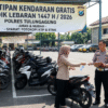 Mudik Tenang, Polres Tulungagung Buka Layanan Penitipan Kendaraan dan Barang Berharga Gratis
