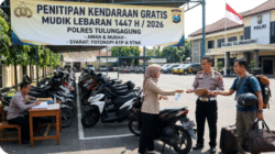Mudik Tenang, Polres Tulungagung Buka Layanan Penitipan Kendaraan dan Barang Berharga Gratis
