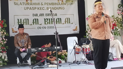 Perkuat Silaturahmi, Camat Bandung Hadiri Halal Bihalal dan Pembinaan GTK UPASP Kecamatan Bandung