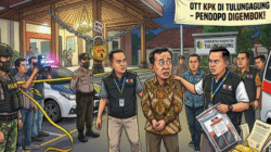 ADA APA DENGAN TULUNGAGUNG? PENDOPO DIGEMBOK, DERETAN PEJABAT ELIT DATANGI MAPOLRES TULUNGAGUNG