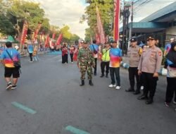 Polres Tulungagung Amankan Kegiatan Soneta Runniversary 2026 yang Diikuti Ribuan Peserta