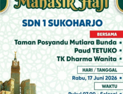 Pelatihan Manasik Haji SDN 1 Sukoharjo Libatkan Lembaga Pendidikan dan Kesehatan Desa