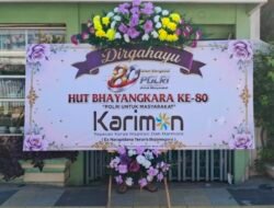 Simbol Harmoni di Hari Bhayangkara, Eks Napiter Yayasan Karimon Beri Ucapan Khusus ke Polres Bojonegoro