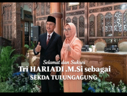 TRI HARIADI RESMI MENJABAT SEKDA TULUNGAGUNG: SIAP BANGUN SINERGI DAN BEKERJA LEBIH CEPAT DEMI RAKYAT