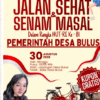 Peringati HUT RI ke-81, Pemdes Bulus Gelar Jalan Sehat dan Senam Masal, Hadirkan Kupon Gratis’