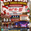 Dalam rangka memeriahkan Peringatan Hari Ulang Tahun Kemerdekaan Republik Indonesia ke-81, Pemerintah Desa Tanggulkundung, Kecamatan Besuki, Kabupaten Tulungagung, akan menggelar kegiatan besar bertajuk “Exposisi Desa Tanggulkundung”