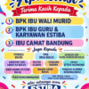Estiba Fantasy Carnival Sukses, SMPN 3 Bandun g Sampaikan Apresiasi kepada Seluruh Pendukung
