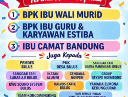 Estiba Fantasy Carnival Sukses, SMPN 3 Bandun g Sampaikan Apresiasi kepada Seluruh Pendukung