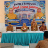 Serah Terima Jabatan Kepala Sekolah SMPN 3 Bandung, Imatul Awaliyah Gantikan Sadiyatul Munawarah