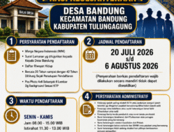 Desa Bandung Tulungagung Buka Pendaftaran Kasi Kesejahteraan, Berikut Syarat & Jadwalnya