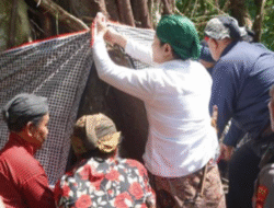 Bupati Trenggalek, Mochamad Nur Arifin, Hadir langsung dalam acara Metri Bumi di Sumber Air Sumbergedong