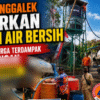 Pemkab Trenggalek melaluiBPBDtrenggalek Droping AitBrersih di 50desakurangi dampak kekeringan