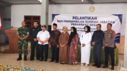 Plt Kepala DPMD Tulungagung Bersama Forkopimcam Bandung Hadiri Pelantikan Kasi Kesejahteraan Desa Bandung, Berjalan Sukses