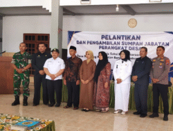 Plt Kepala DPMD Tulungagung Bersama Forkopimcam Bandung Hadiri Pelantikan Kasi Kesejahteraan Desa Bandung, Berjalan Sukses